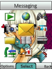 Poker Face theme for Sony Ericsson W980