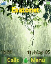 Summer rain K550  theme