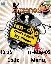 Dont touch K530  theme