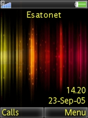 Colours theme for Sony Ericsson K800