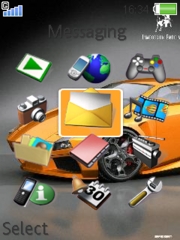 Lamborghini Embolado theme for Sony Ericsson K800