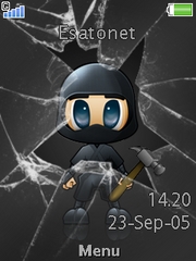 Glass Breaker W902  theme