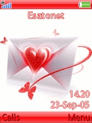 Love Letter W830 theme