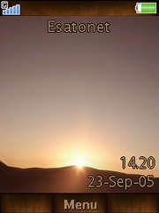 Sunset View  W705  theme