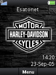 Harley Davidson Cedar  theme
