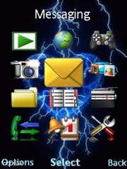 Electric Heart W705  theme