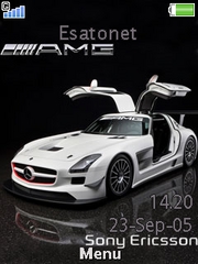 Mercedes SLS AMG W705  theme