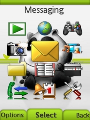 Panda theme for Sony Ericsson W980