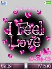 I Love You K800 / K800i theme