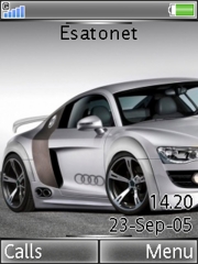 Audi R8 K800 / K800i theme