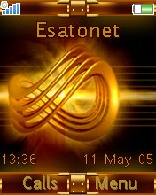 Gold K610  theme
