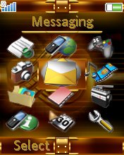 Gold K610  theme