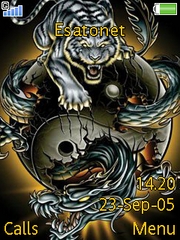 Ying Yang W830 theme