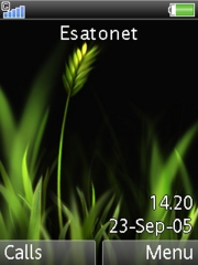 Grass K810 theme