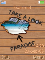 Take A Look W830 theme