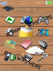 Take A Look theme for Sony Ericsson S500 / S500i