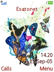 Butterflies S500 theme