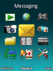 Brim theme for Sony Ericsson Yari