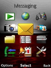 Red Sunset Elm  theme