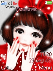 Khoshal Ghermez W830 theme