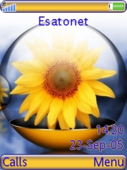 Sunflower K800 / K800i theme
