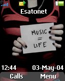 Music W300 / W300i theme