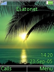 Tropical night W580 theme