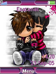 Emo theme for Sony Ericsson W715