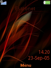 Redfire W595  theme