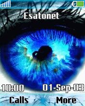 Blue Eyes k700 theme