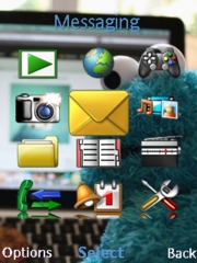 Cookie monster W902  theme