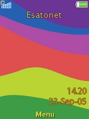 Arco Iris theme for Sony Ericsson Cedar