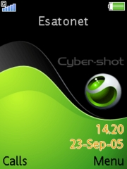 Cyber-Shot K810 theme