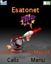 Worms 3D K610  theme