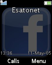 Facebook K550  theme