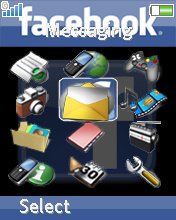 Facebook K550  theme