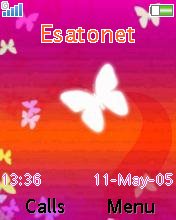 Pink & Orange K530  theme