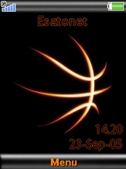 Basketball theme for Sony Ericsson W595