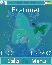 Butterfly K550  theme