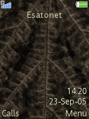 AutumnLeaf K810 theme