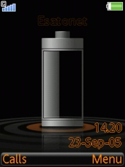 Animated Battery K810 theme