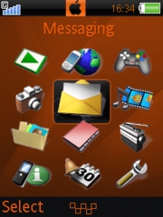 Aqua Walkman Edition theme for Sony Ericsson K800