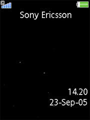 Sparkling theme for Sony Ericsson K660