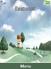 Country cartoon theme for Sony Ericsson W980