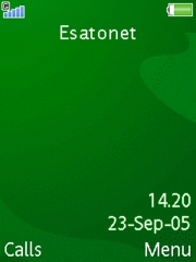 Walkman Green K800 / K800i theme