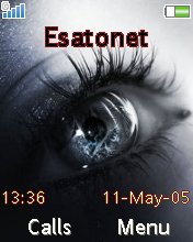 Lovely eye Z710  theme