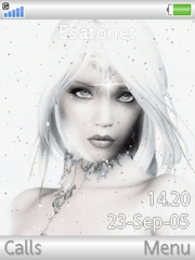 White Beauty K800 / K800i theme