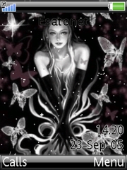 Black Fairy K800 / K800i theme