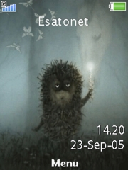 Hedgehog in Fog C902  theme