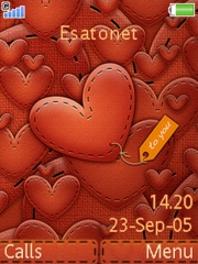 Valentine Hearts to You S500 theme